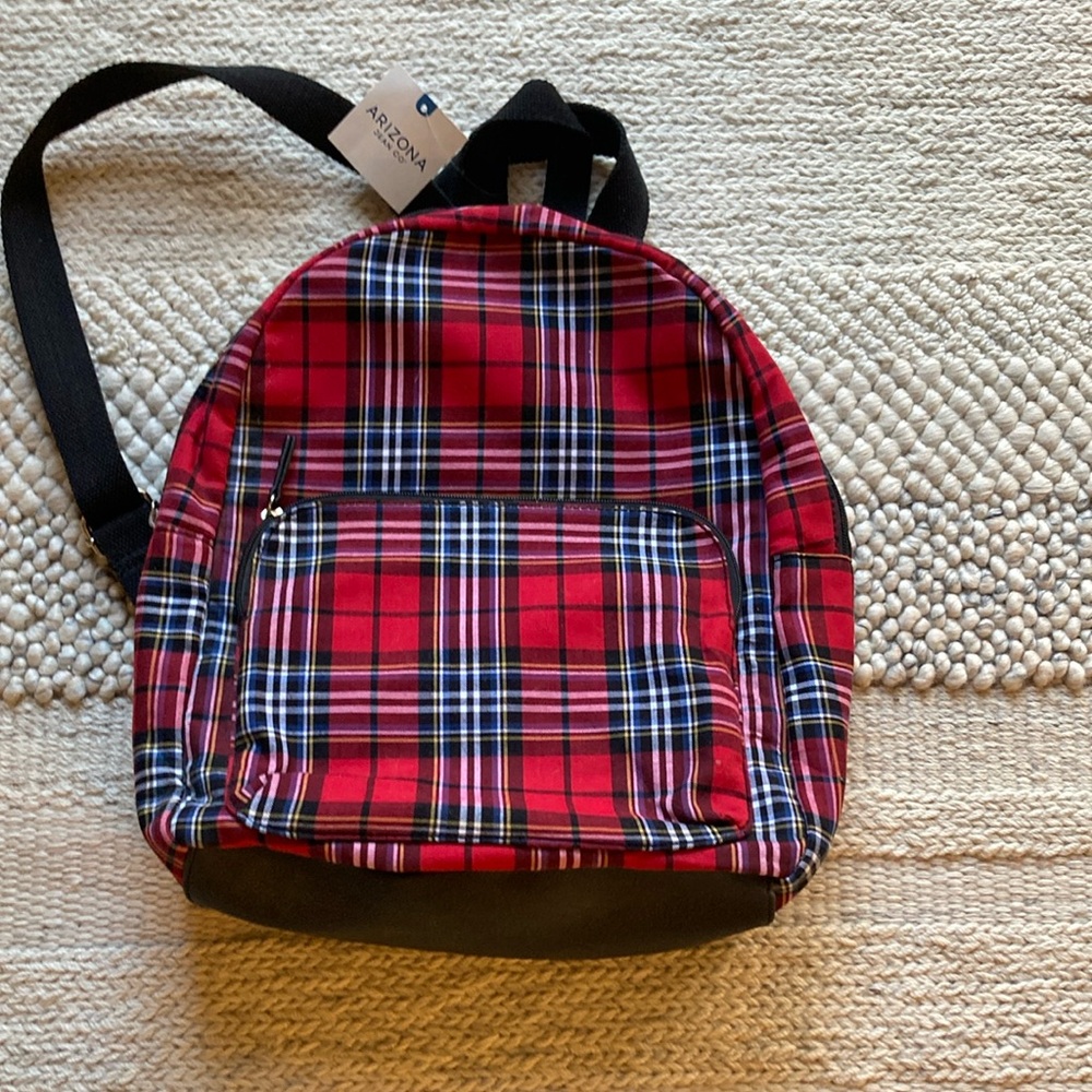 Arizona Plaid Backpack